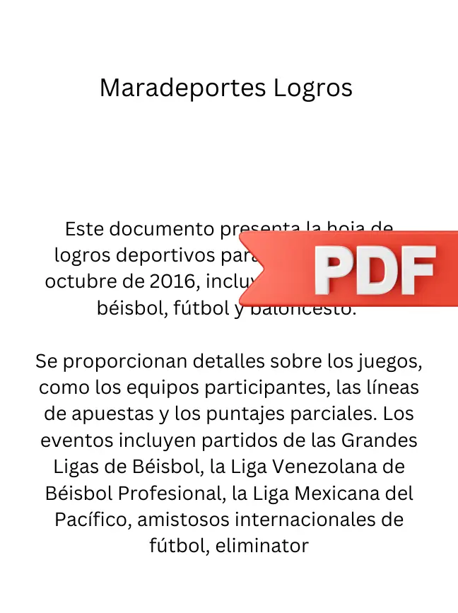 Logros Maradeportes